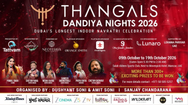 Thangals Dandiya Nights 2026 in Dubai