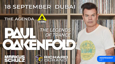 The Legends of Trance: Paul Oakenfold in Dubai