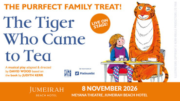 The Tiger Who Came To Tea in Dubai
