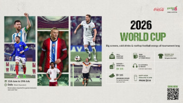 The Ultimate World Cup Rooftop Experience at garden on 8