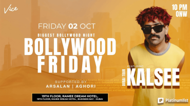 Vice Presents Friday Bollywood Fiesta Dubai