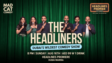 Wildest Standup Comedy by Mad Cat in Dubai